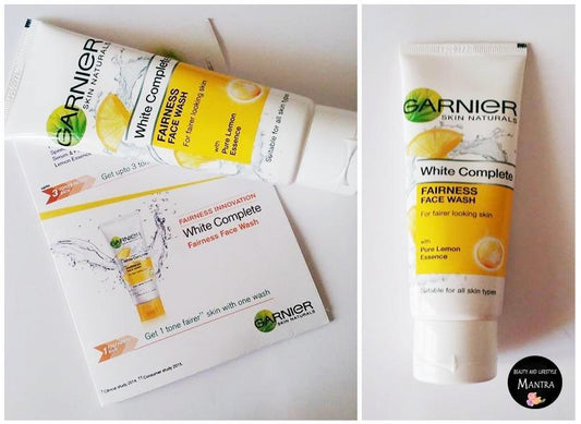 Garnier face wash